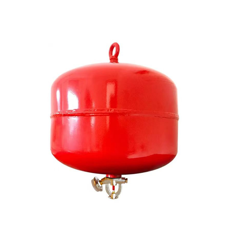 Extintor de incendios de polvo seco ABC colgante automático de 12 kg