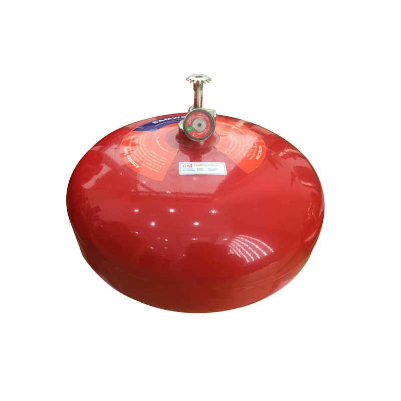Extintor de incendios de polvo seco ABC colgante automático de 6 kg