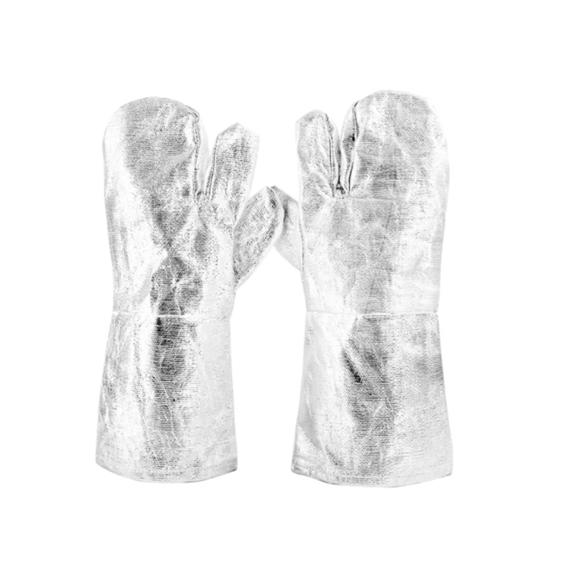 Guantes a prueba de fuego de papel de aluminio Guantes a prueba de fuego de papel de aluminio